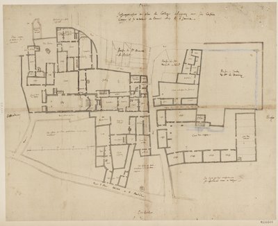 College of Avignon, France: State of the Premises by Etienne Martellange